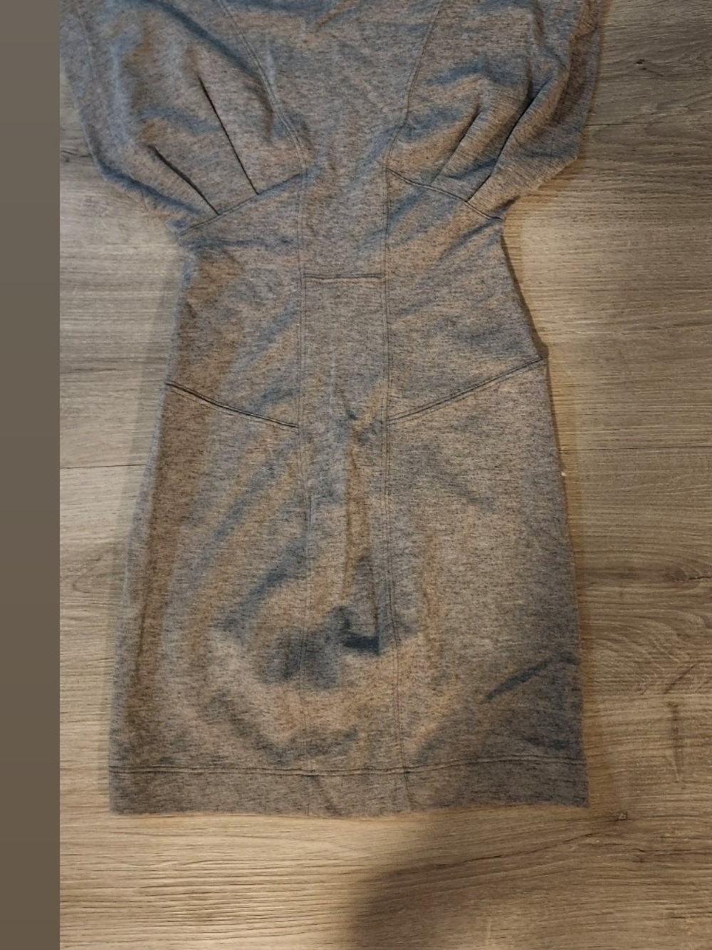 IFrench Connection Heather Gray Midi Sheath Tunic